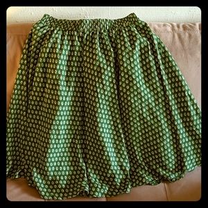 Comme Toi Green Skirt